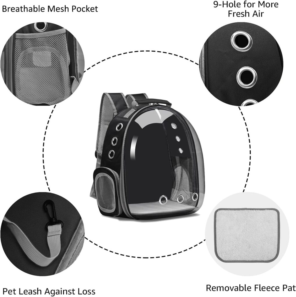Henkelion Backpack Pet Carrier reviews