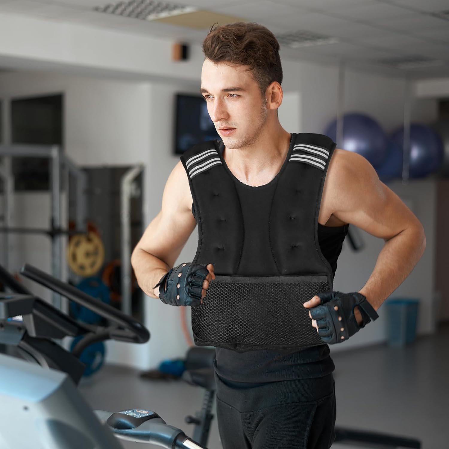 Henkelion weighted vest for walking