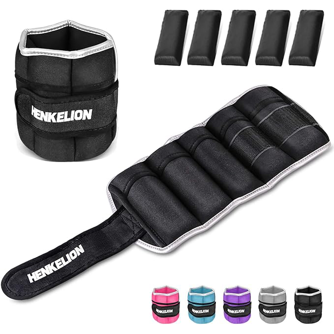 Henkelion Adjustable Ankle Weights